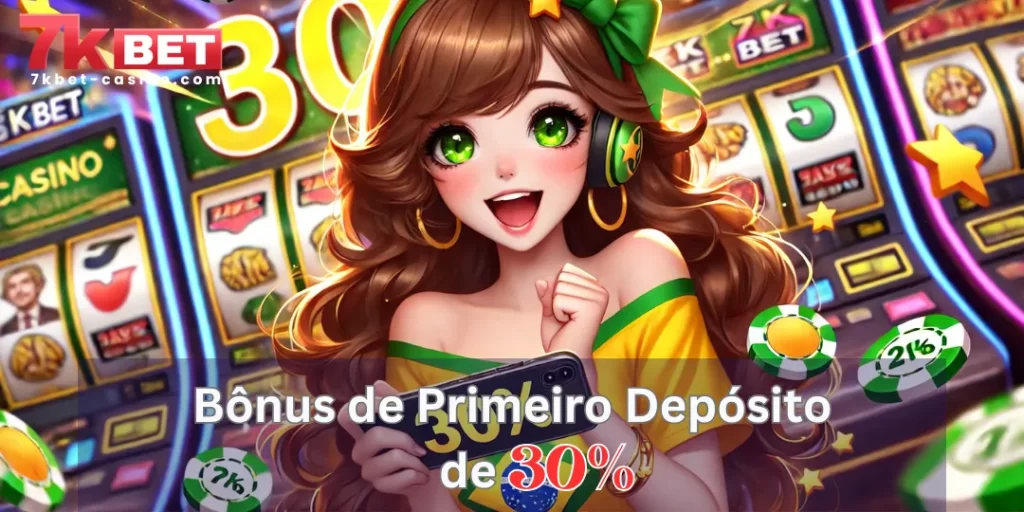 Bônus Imperdível de 30% no Primeiro Depósito para Novos Jogadores! 1 Bônus Imperdível de 30% no Primeiro Depósito para Novos Jogadores!