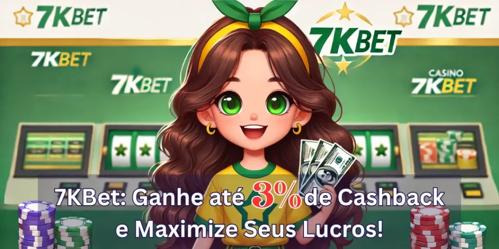 7KBet: Ganhe até 3% de Cashback e Maximize Seus Lucros! 1 7kbet bonus cashback pg