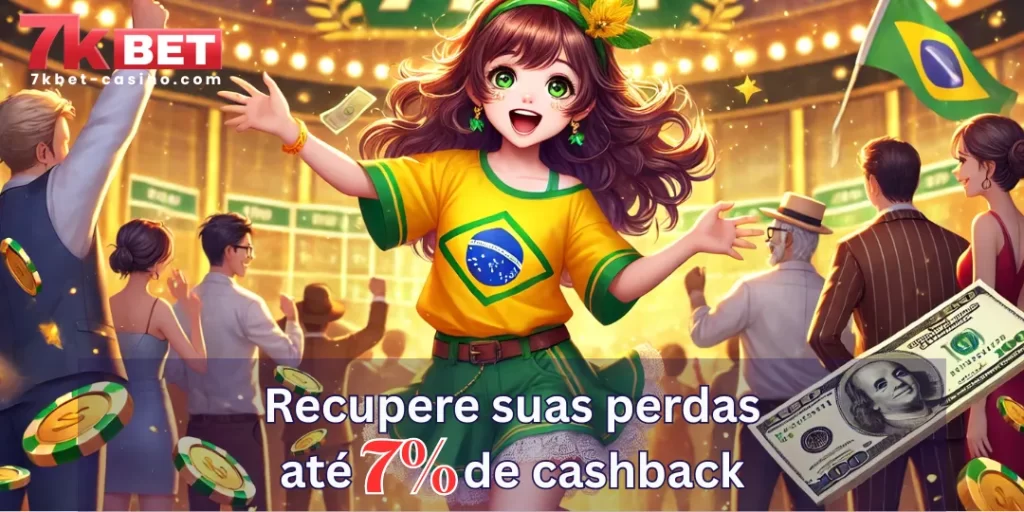 Bônus Diário de Reembolso de até 7% para Você Recuperar Suas Perdas! 1 Bônus Diário de Reembolso de até 7% para Você Recuperar Suas Perdas